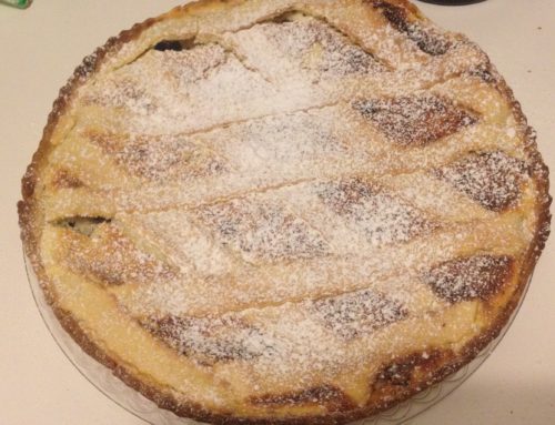 Crostata di ricotta e cioccolato